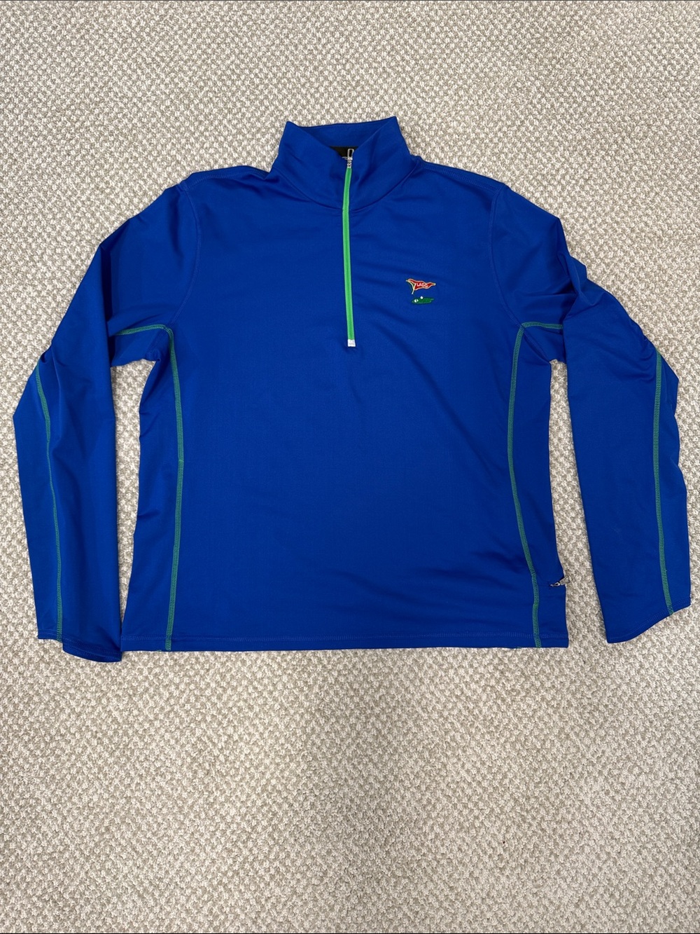 Ladies RLX Blue Long-Sleeve Top